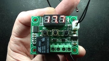 Playing with an eBay thermostat module.  New data in description!