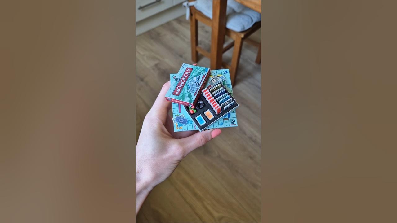Making the worlds SMALLEST Monopoly 🧐💰🤏 #Miniature Making the worlds SMALLEST Monopoly 🧐💰🤏 #Miniature