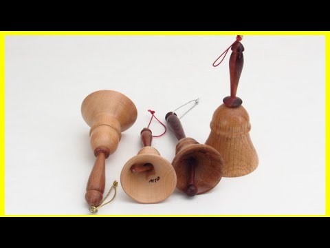 wood-lathe-christmas-ornaments-–-hand-bell-pt-1