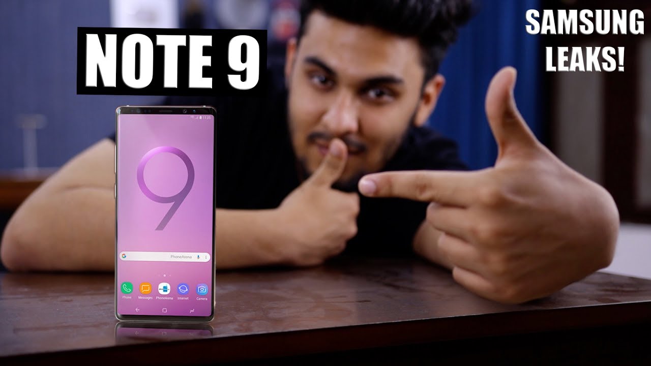 Samsung Galaxy Note 9 Leaks - Launch Date, Specifications, Camera, Design | HINDI