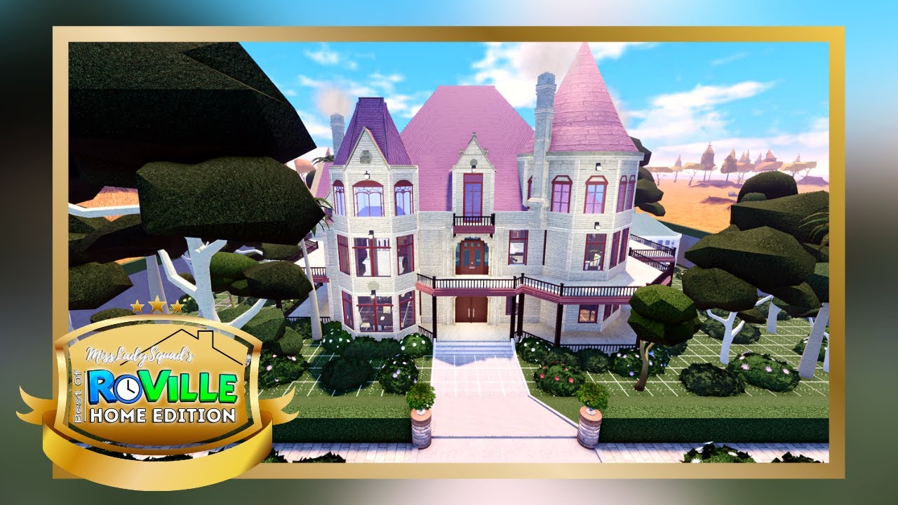 🏡⏩ The Bishops Palace || Best Of RoVille - Home Edition With House Code ...