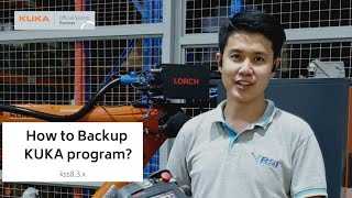 How to archive/backup your program of KUKA ROBOT