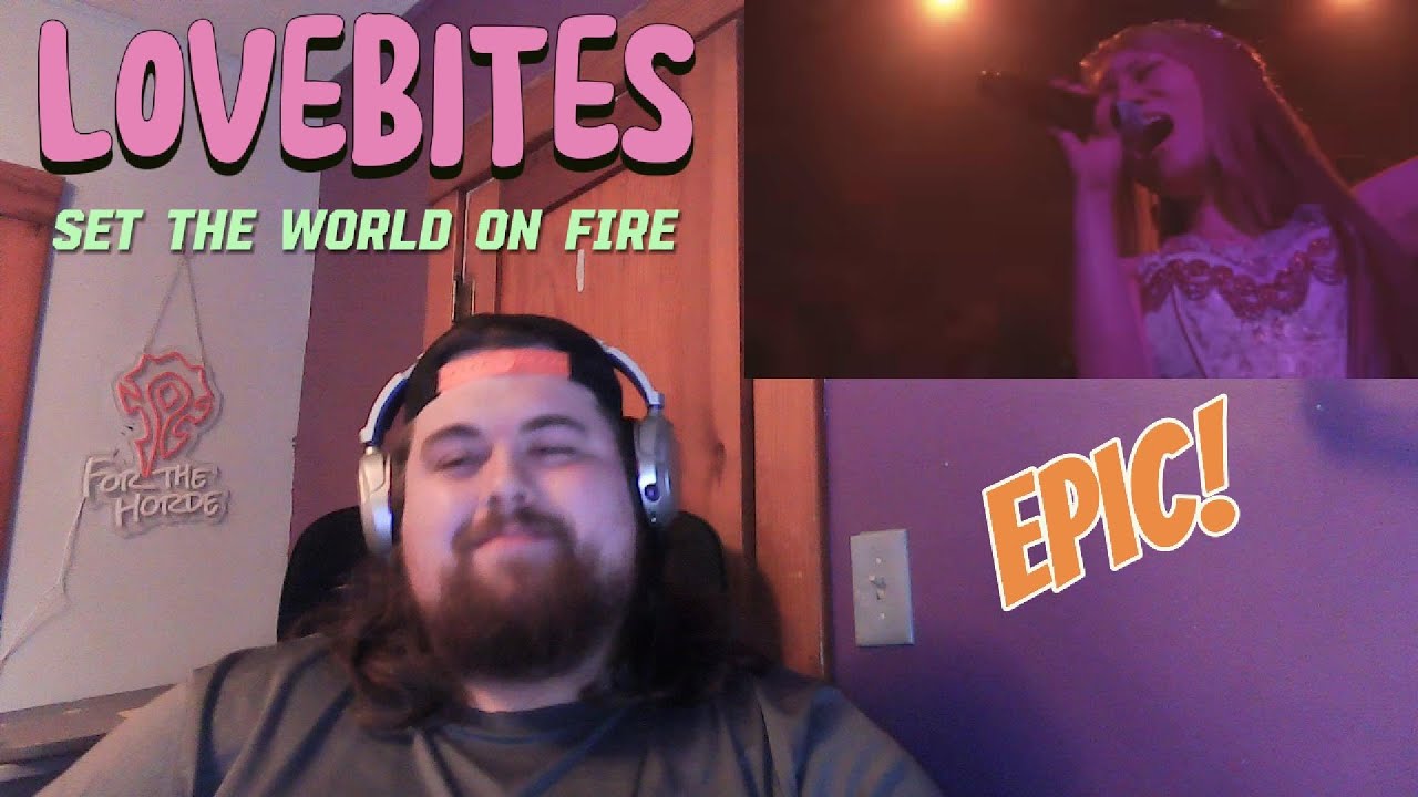 LOVEBITES - Set The World On Fire / First Time Reaction / Absolutely EPIC!