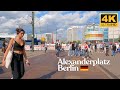 Random  Walk  in Alexanderplatz, Berlin 🇩🇪 4k 60fps