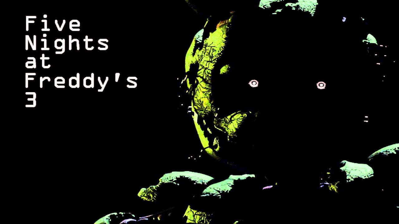 Qf3 Menu Five Night's At Freddy's 3 menu screen - YouTube