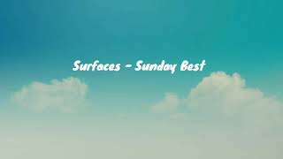 Surface - Sunday best (lyrics)