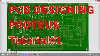 PCB desiging tutorials in Proteus tutorial number 1