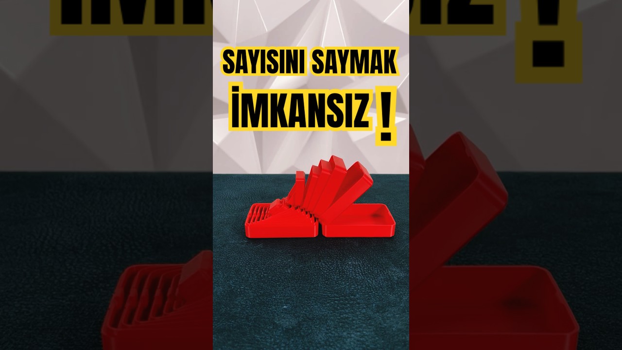 BU KUTULARIN SAYISINI SAYMAK İMKANSIZ 🤯