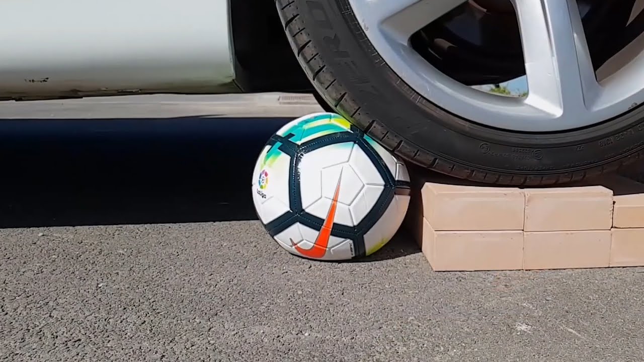 30 Car Crushing CRUNCHY and SOFT things! Most satisfying car tire