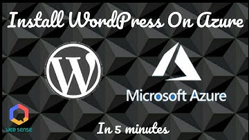 How to host Wordpress website on Azure in 5 Minutes  |  install wordpress on Microsoft Azure