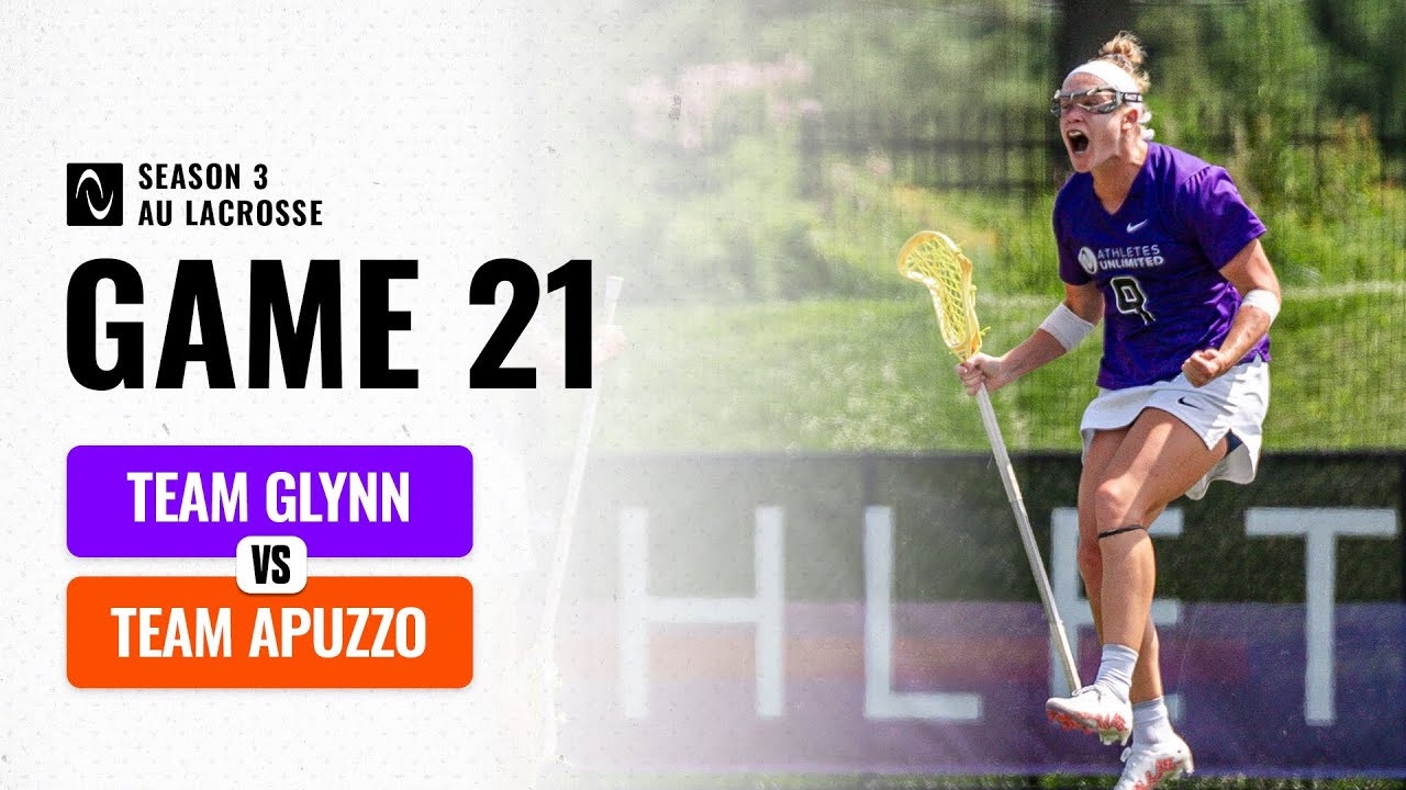 Athletes Unlimited Lacrosse Season 3 Game 21 YouTube