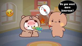 Dudu taking care of Sick Bubu🤒 |Peach Goma| |Animation| |Bubuanddudu| by Bubuanddudu 34,226 views 3 months ago 3 minutes, 25 seconds