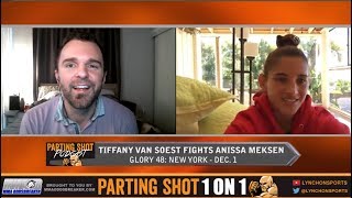 Tiffany Van Soest talks Glory 48 title defense, MMA career & Surfing passion