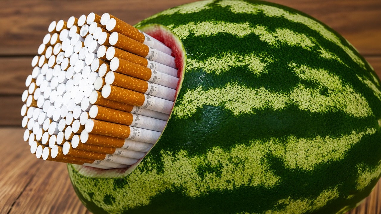 cigarette watermelon Camel Ice Watermelon- Clove Cigarettes Cigarettes with watermelon taste.... :