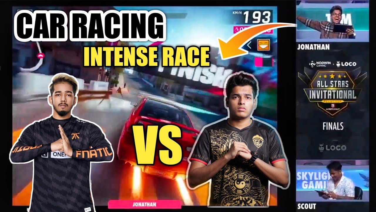 🏁🚦FIRST TIME JONATHAN VS SCOUT CAR RACING IN LAN EVENT JONATHAN OP ...
