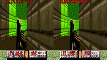 [3D] PSX Doom TC Playthrough Part 1 - Hangar