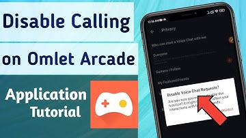 How to Disable Voice Calling on Omlet Arcade App