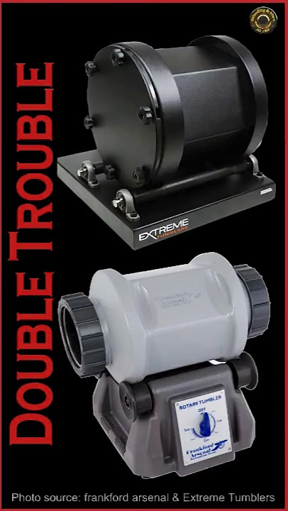 Frankford Arsenal Tumbler & Extreme Rebel 17 Tumbler, #shorts, #tools. #reloading