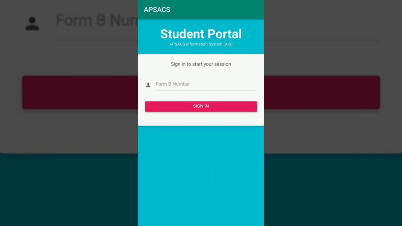 aps student portal assignment