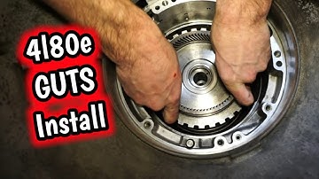 4l80e TRANSMISSION REBUILD!!! Installing Main Components into Case!!! - a21bravo