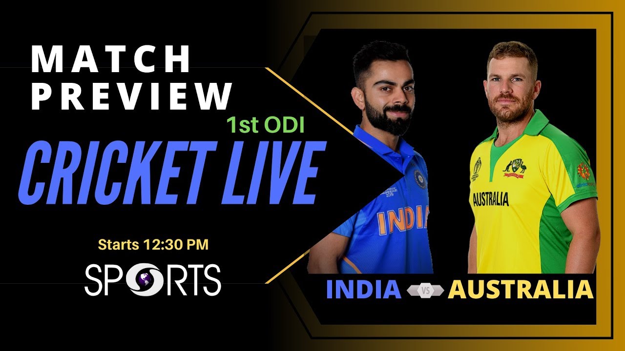 India vs Australia Series Opener, Match Preview CRICKET LIVE DD