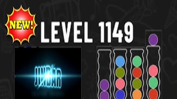 Ball Sort Puzzle Level 1149