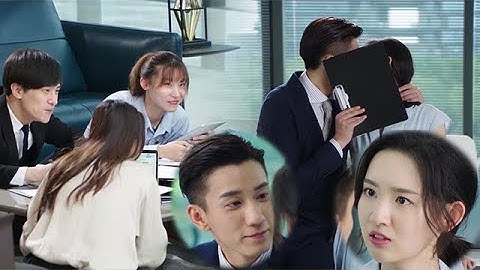 🌙霸总太任性，公司里就要和娇妻亲热，不顾娇妻挣扎，当众激情热吻【只是结婚的关系Once We Get Married】