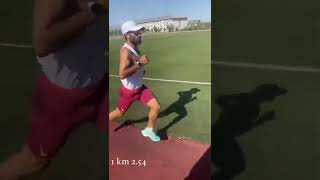 Dalgalı yarış hızında 5x1 km+5x400 metre.aerobik ve anaerobik kapasiteyi geliştiren antrenman çeşidi