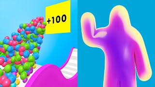 Balls Go High VS Blob Runner 3D Android iOS Mobile Gameplay Walkthrough screenshot 5