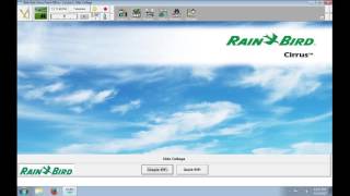 How To Input Data Into RainBird Cirrus Software