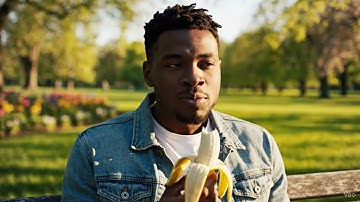 A Man Eating Banana 🍌 Veo 3 Creation