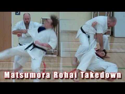 Practical Kata Bunkai: Matsumora ( "Matsumura") Rohai Takedown