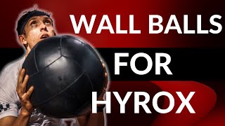 Wall Balls for Hyrox  Form and Training Tips