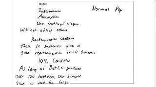 Ch. 23 Exercise - 1 sample t-test for a mean