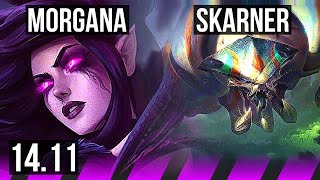 MORGANA & Ashe vs SKARNER & Lucian (SUP) | 0/2/19, Rank 13 Morg | NA Grandmaster | 14.11