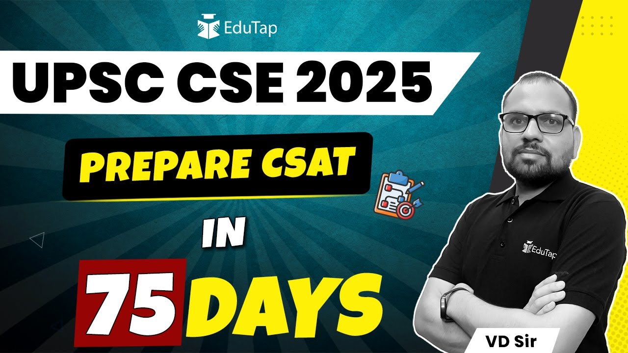 Study Plan for UPSC CSAT 2025 | Important Topics & Strategy for CSAT ...