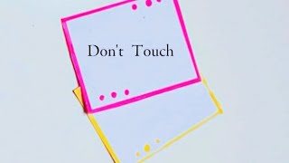 DIY Magic Sticker || how to make magic stickers#stickers banane ka tareeqa #mino art and craft screenshot 5