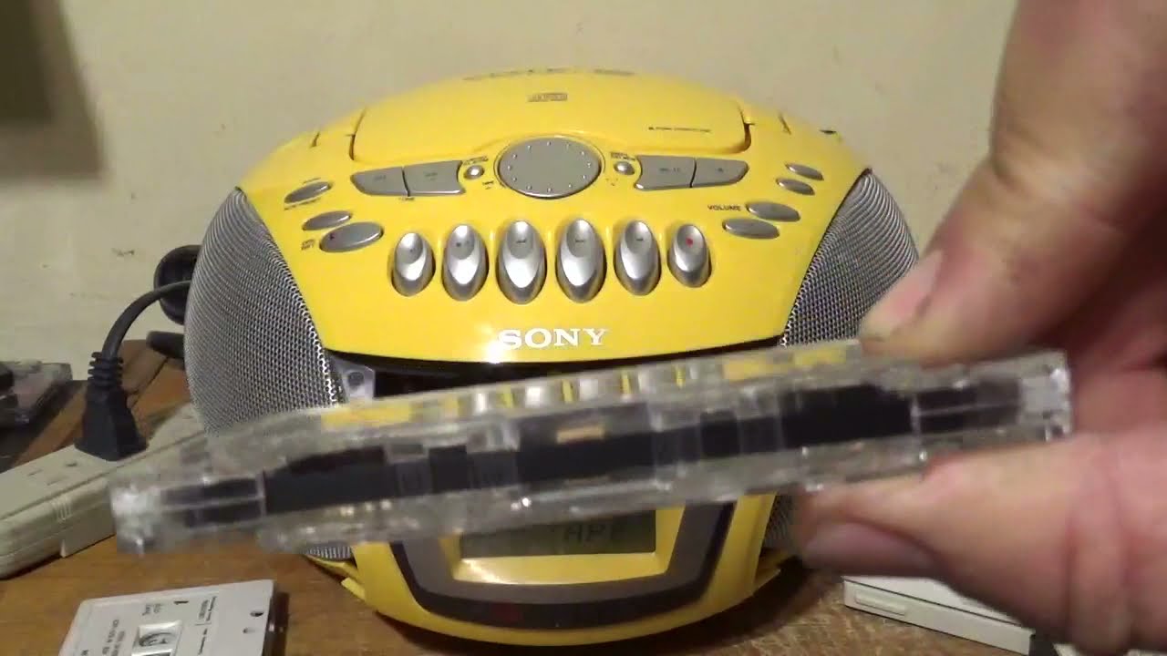 Radiograbadora Sony Cd-cassette-radio Cfd-e75 (01) 