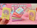 Diy mini cahier mignonincroyables ides dartisanat en papierastuces pour la rentre de classes