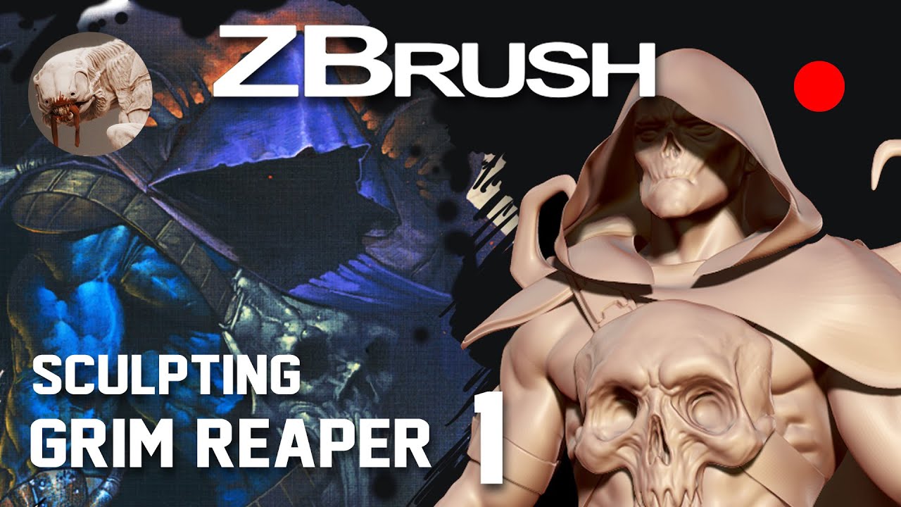 grim reaper zbrush