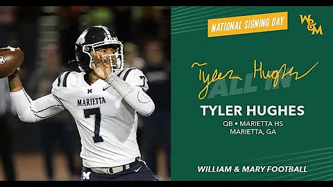 2022 Tribe Football: Signing Day - Tyler Hughes Hi...
