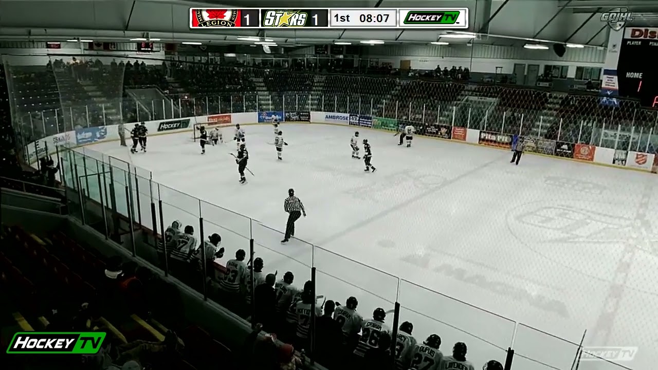 St. Thomas Stars - Seth Huygen 8 (Connor Loerzel, Nick Houben) TB vs Sarnia Legionnaires