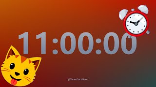 11 Hour Timer 🔴 (with Soft Alarm Sound) for Sleep and Relaxation screenshot 4