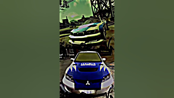 BMW M3 GTR VS BLACK LIST CARS NFS MW 2005