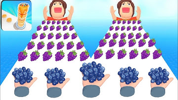 Pancake Run Gameplay All Levels iOS,Android Walkthrough Mobile Games New Levels