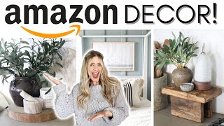 HIGH-END AMAZON HOME DECOR || DESIGNER LOOK ON A BUDGET || HOME DECORATING IDEAS