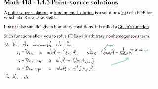 1.4.3 Point source solutions Net Worth
