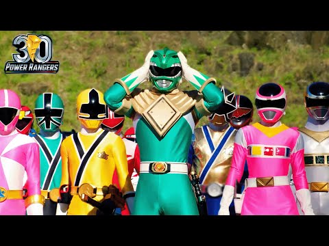 30 Years of Crossover Episodes | Power Rangers 30th Anniversary | Power Rangers Official