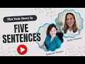 Plot your story in five sentences with rebecca thorne