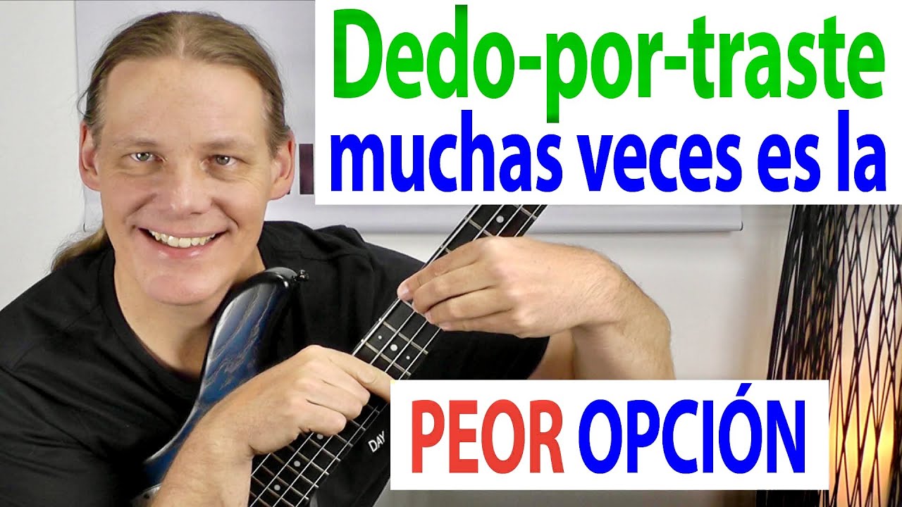 Irrespetar la regla de Dedo-por-Traste: Digitar con varios (!) dedos en el mismo traste